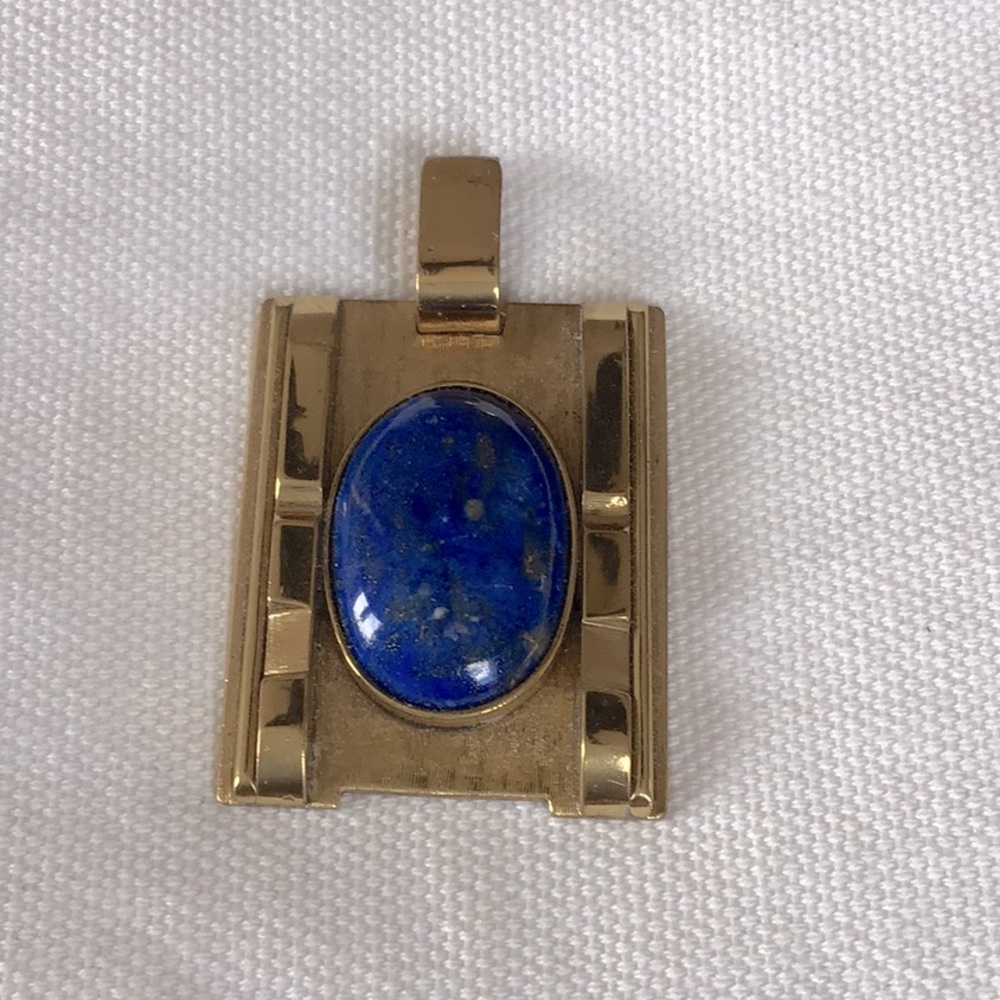 Lapis Pendant from Ecuador